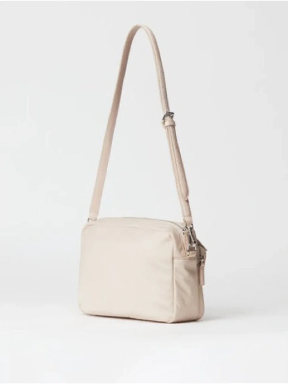 MZ Wallace Classy Bag Lady Gramercy Crossbody Bag in Light Mushroom